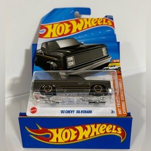 Hot Wheels 83 Chevy Silverado (international card)